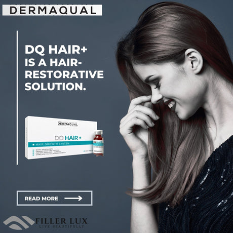Sick of thinning hair? Get results with Dermaqual DQ HAIR+! - Filler Lux™