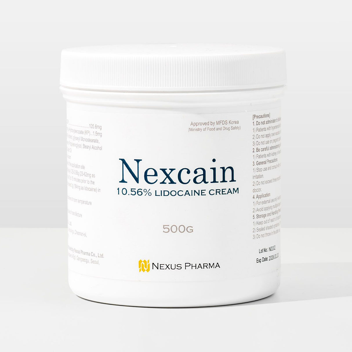 Nexcain 10.56% Lidocaine Cream