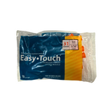 Jeringas de insulina Easy Touch U-100 31G 0,5 ml CC 5/16" 8 mm (1 paquete x 10 jeringas)