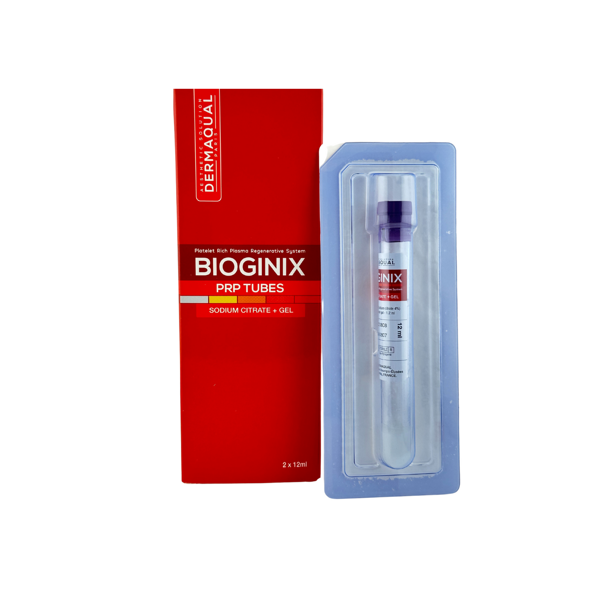 Dermaqual PRP Bioginix Tubes EXP 11/20/24