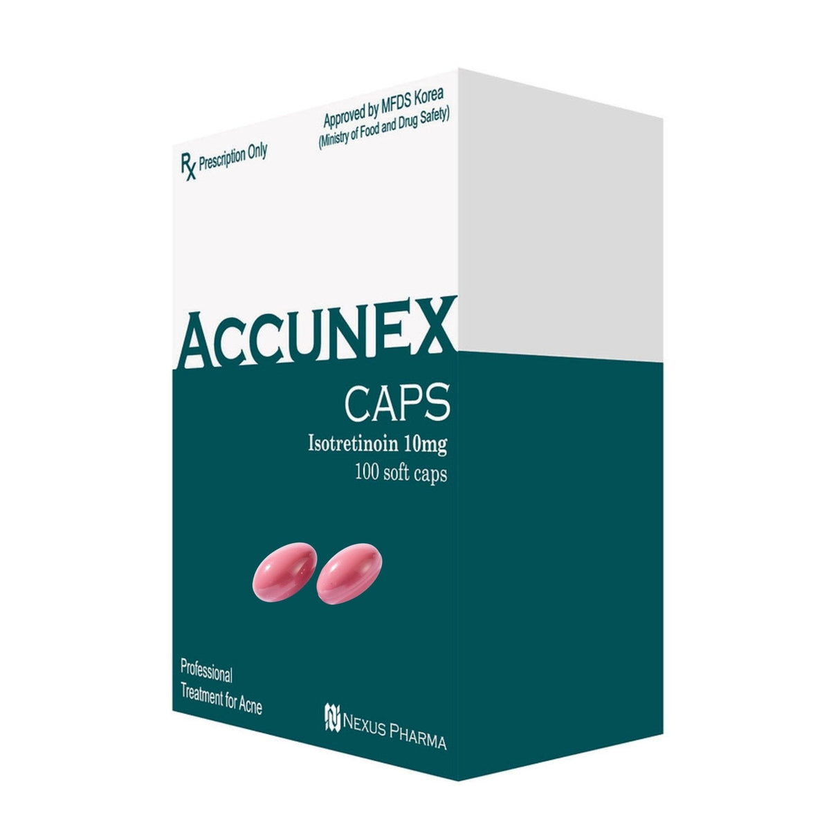 Accunex (Isotretinoin) Caps - Filler Lux™ - SUPPLEMENTS - Nexus Pharma