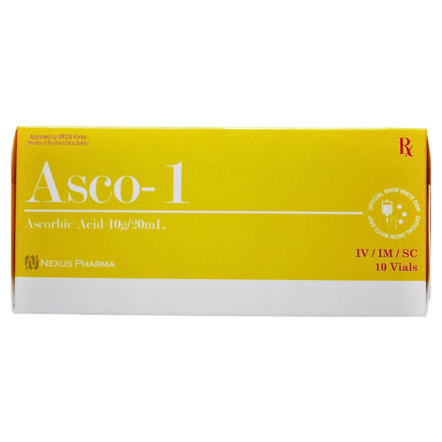 Asco-1Ascorbic Acid 10g/20mL - Filler Lux™ - IV - Nexus Pharma