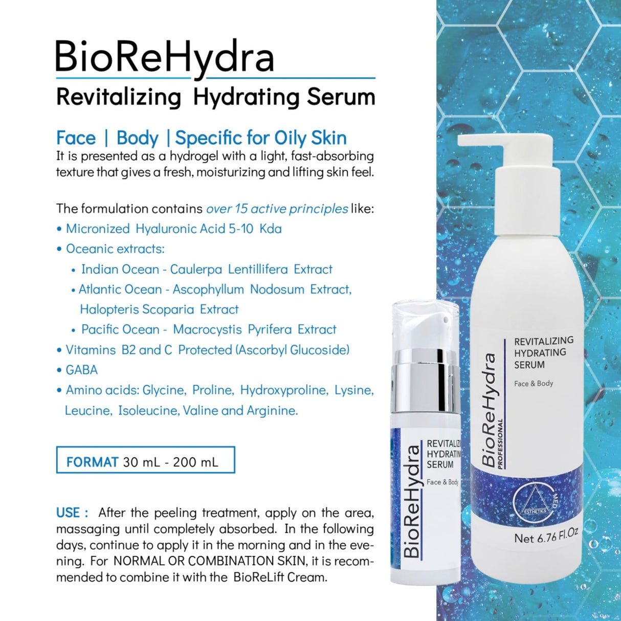 BioReHydra Post Treatment Serum 30mL - Filler Lux™