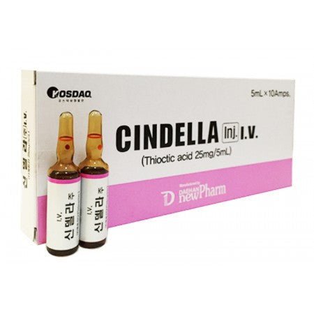 Cindella Ing. Thioctic Acid (10 Ampoules x 5mL) - Filler Lux™ - Medical - Daehan NewPharm Co.,Ltd