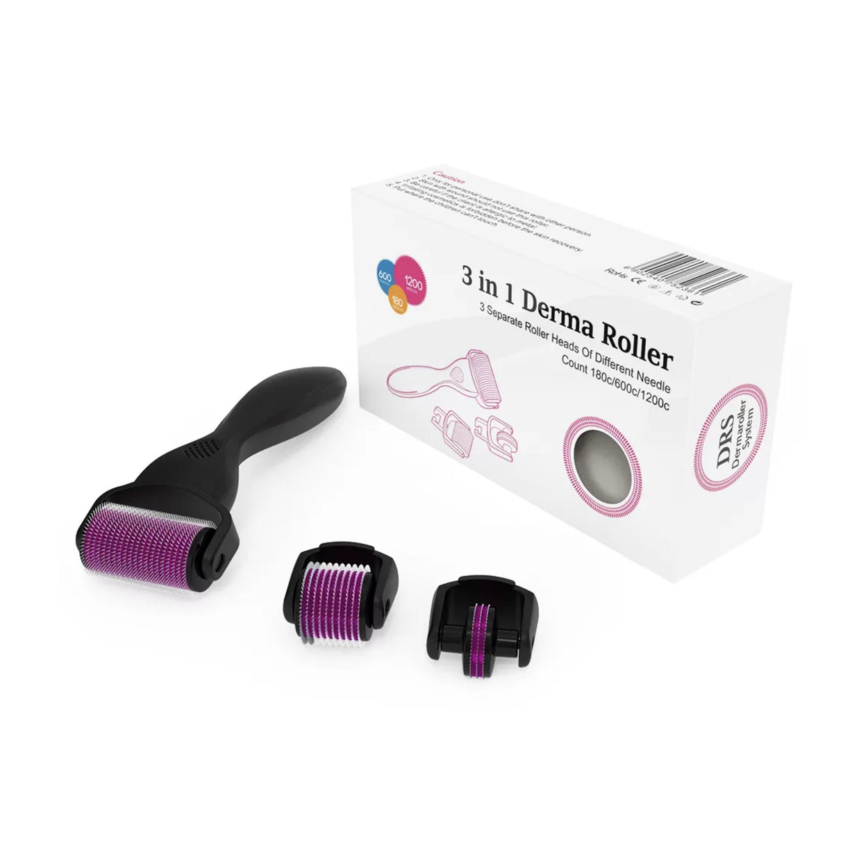 Derma Roller 3 in 1 Kit 600 Microneedles - Filler Lux™ - Medical Device - Filler Lux