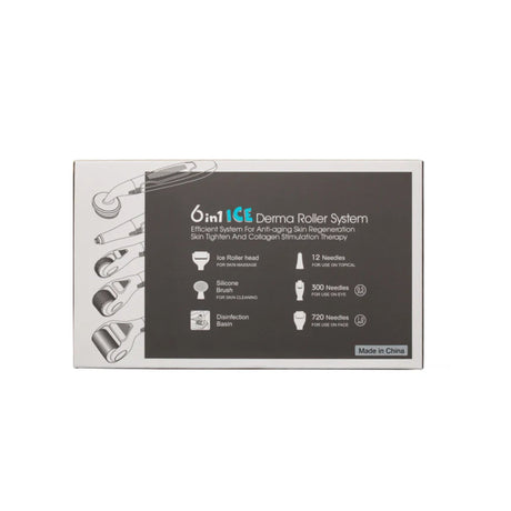 Derma Roller + Ice Roller 6 in 1 Kit 720 Microneedles - Filler Lux™ - Medical Device - Filler Lux