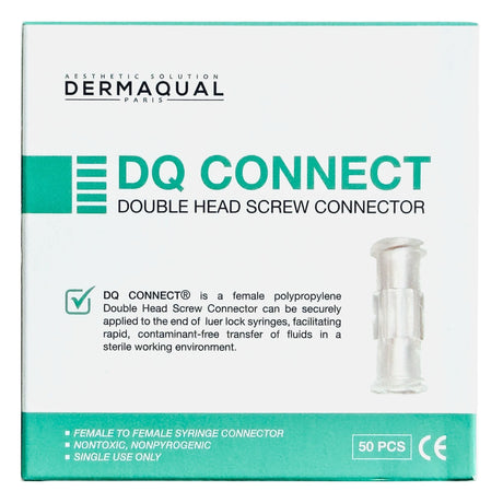 DQ Connect Double Head Screw Connector - Filler Lux™ - Medical Device - Dermaqual