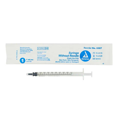 Dynarex Syringe 1 mL Luer Slip - Filler Lux™