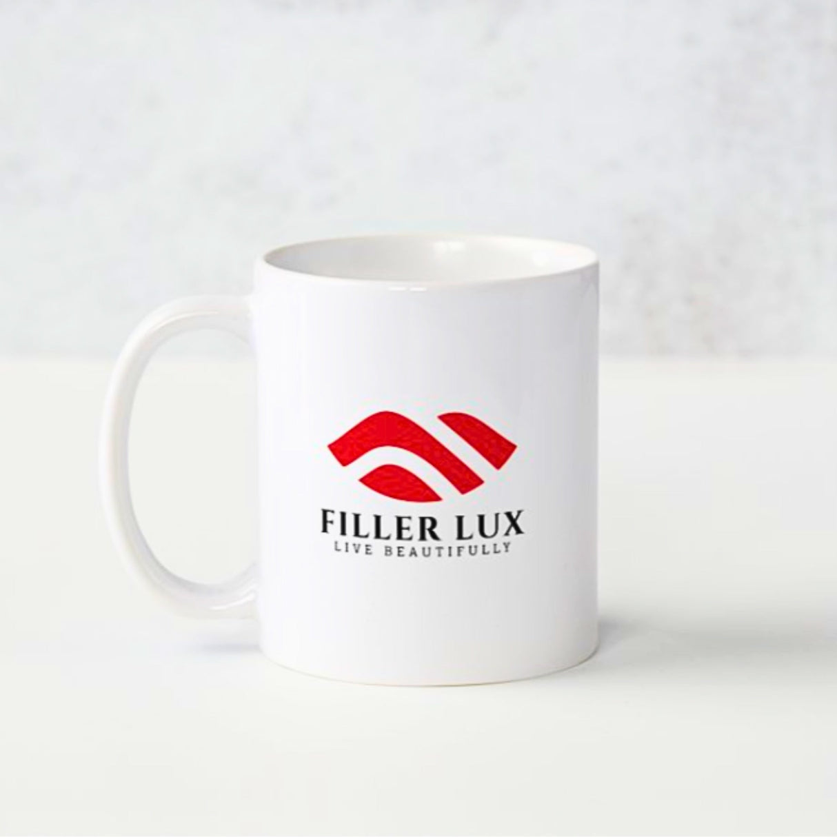Filler Lux™ Live Beautifully Mug - Filler Lux™ - Branding Products - Filler Lux