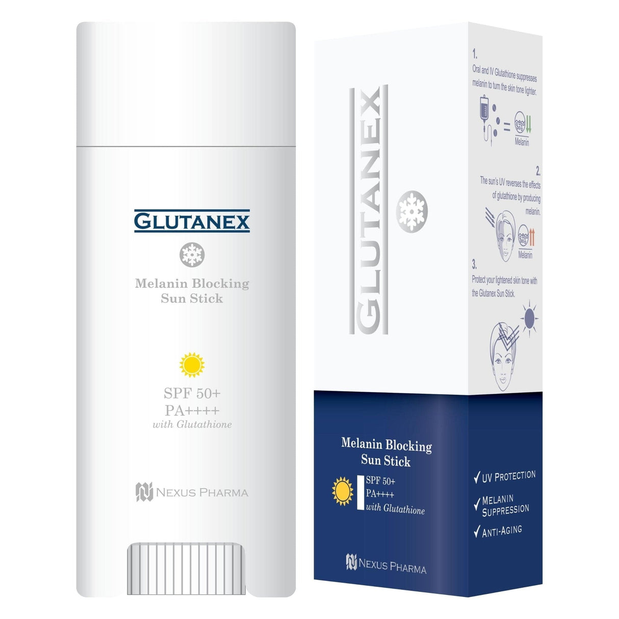 Glutanex Blocking Sun Stick SPF+50 - Filler Lux™
