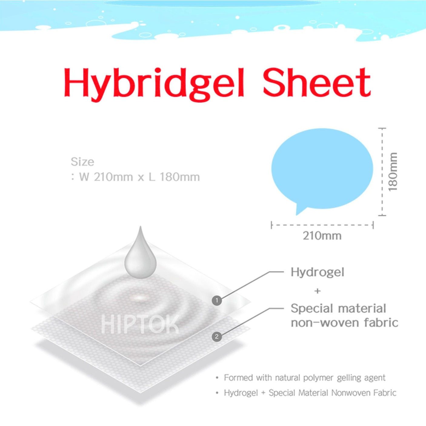 HipTok Hybridgel Butt Mask - Filler Lux™ - Face Mask - Quiver Medic