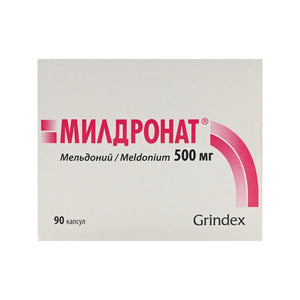 Meldonium Mildronate 500mg