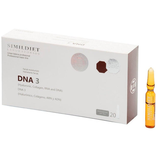 Simildiet Basic DNA 3 (20 Ampoules x 2mL) - Filler Lux™ - Mesotherapy - Simildiet Laboratorios