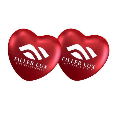 Stress Ball Red Heart - Filler Lux™ - Branding accessories - Filler Lux USA