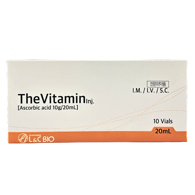 The Vitamin Ascorbic Acid 10g/20ml - Filler Lux™ - IV - L&C Bio