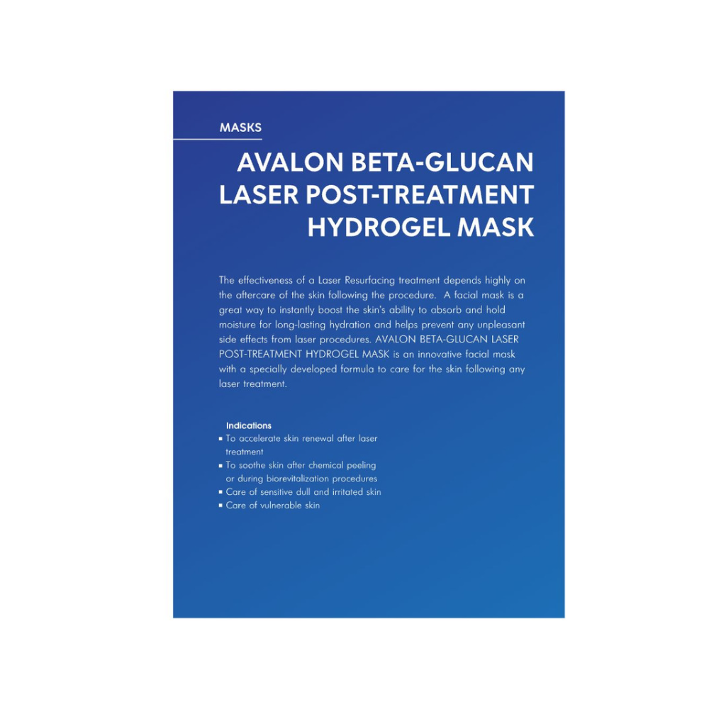 Avalon Laser Post Treatment Hydrogel Mask - Filler Lux USA