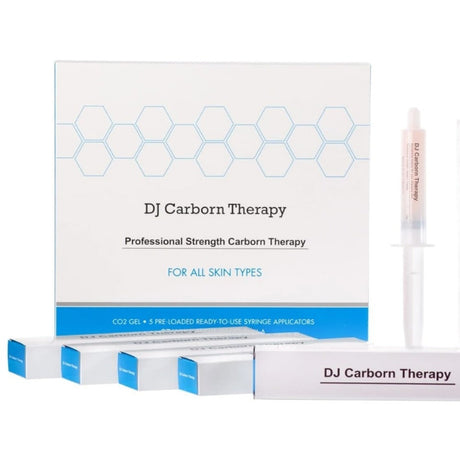 Dj Carborn Therapy CO2 Carboxy Gel Mask (5 Gels Syringes + Mask Sheets) - Filler Lux USA