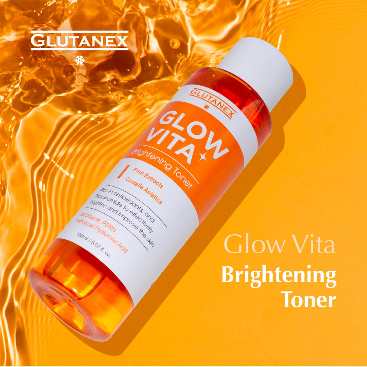 Glow Vita Brightening Toner - GLUTANEX USA
